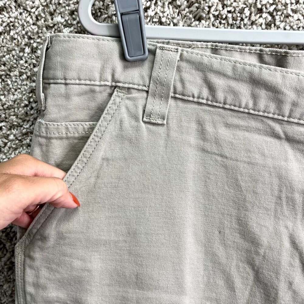 Carhartt Shorts Men's 42‎ Khaki Tan Relaxed Fit Cargo - Picture 2 of 9